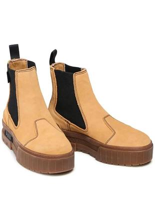 Новые женские ботинки челси puma mayze chelsea suede.