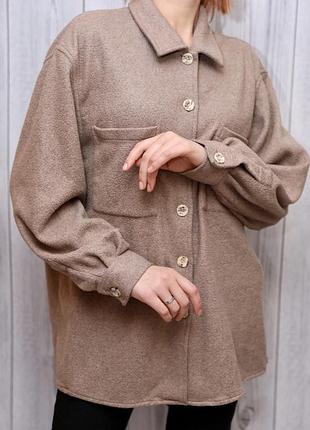 Тепла сорочка оверсайз oversize