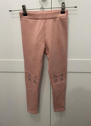 Теплі лосини на дівчинку флісові лосини cool club