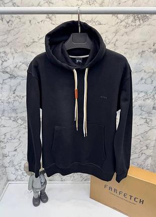 Чоловічий худі в чорному кольорі boss