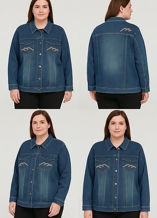 Джинсова куртка dress’in