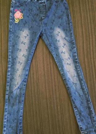 Джинсовые лосины