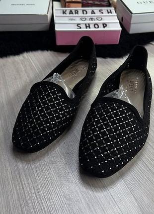 Балетки зі стразами