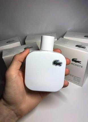 Lacoste l.12.12 blanc 100 мл туалетна вода лакосте лакоста бланк бланш білі духи чоловічі