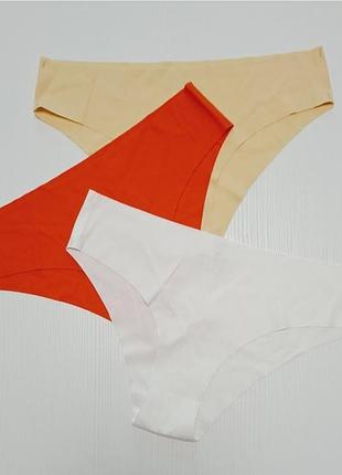 Бесшовные трусы набор из 3шт