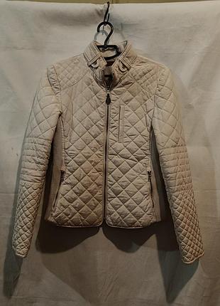 Стеганая демисезонная куртка от zara woman