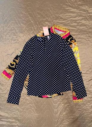 Блуза в горох