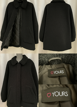 Меховая женская куртка yours clothing