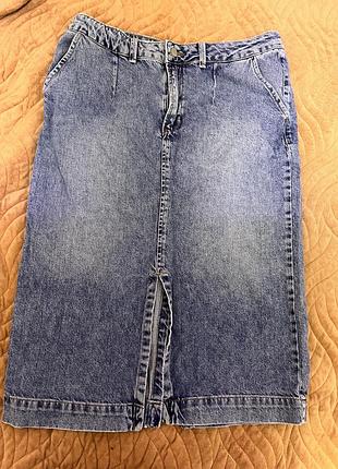 Джинсова спідниця 29 розміру
