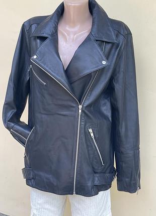 Кожаная косуха sosandar