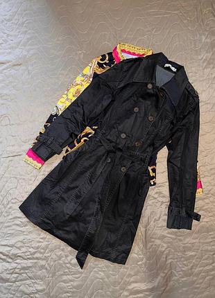 Тренч чёрный