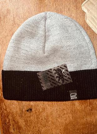 Шапка з відворотом тепла мікрофліс