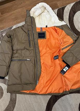 Чоловіча парка tommy hilfiger men's hooded parker | нова з биркою | розмір l | оригінал