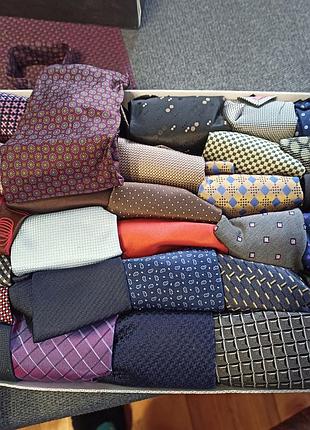 Галстуки колекція фірмові шовкові