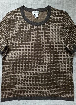 Шерстяной джемпер peter hahn