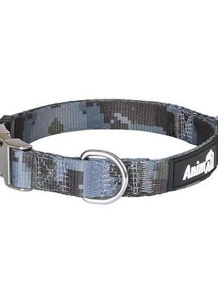 Ошейник animall hl-c-t001a s-5 1.5x28-40 см серый (2000981199074)