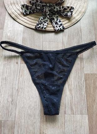 Соблазнительные полупрозрачные кружевные трусики marks &amp; spenser