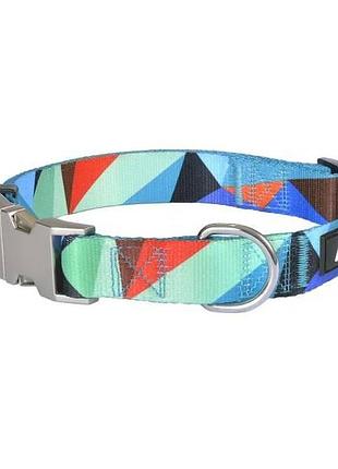 Ошейник animall hl-c-t001a l-1 2.5x40-65 см абстракция разноцветный (2000981199159)