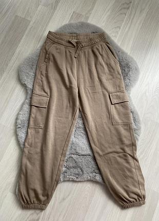 Спортивні штани H&M паєтками джогери карго