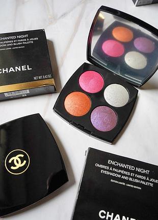 Палетка enchanted night eyeshadow & blush palette 12g