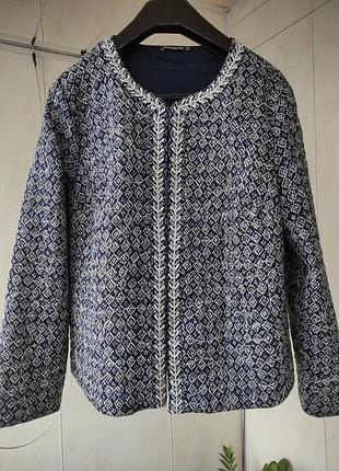 Стьоганий жакет індія бавовна великий розмір