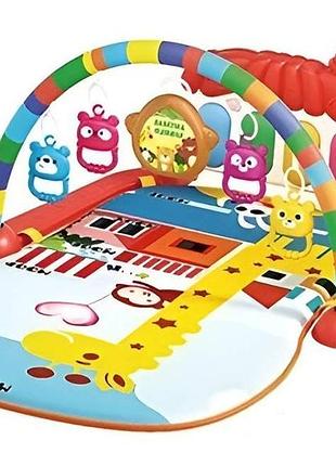 Ігровий килимок baby home textile 8-25 75х52х39 см різнобарвний (168209)