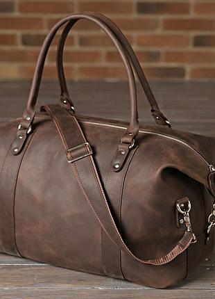 Сумка дорожная shvigel 11019 коричневая, коричневый