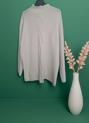 Свитер молочного цвета marina v paris, франция