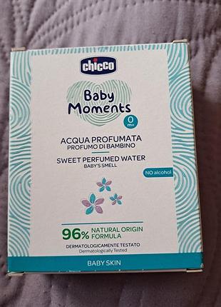 Дитячі парфуми  chicco baby moments