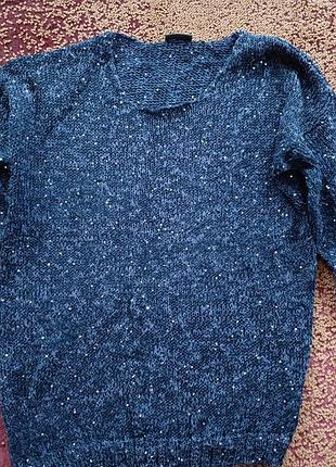 Свитер пайетки
