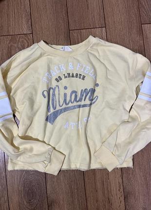 Кофта топ для дівчинки