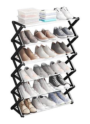 Полиця для взуття opt-top підлогова на 6 ярусів (2104218246)