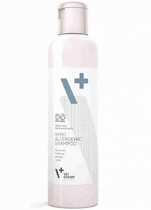 Шампунь гипоаллергенный для животных с чувствительной кожей vetexpert hypoallergenic shampoo 250 мл