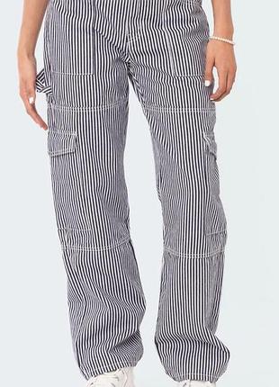 Полосаті штани карго