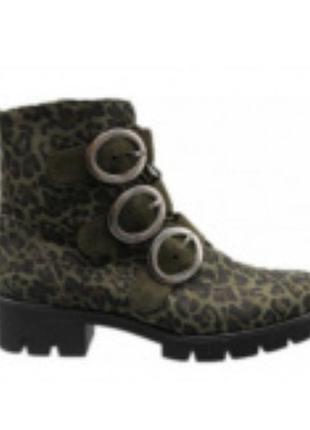 Замшевые ботинки gabor