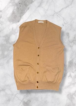 Безрукавка з мʼякесенького кашеміру люкс бренду cashmere centre💛🤎