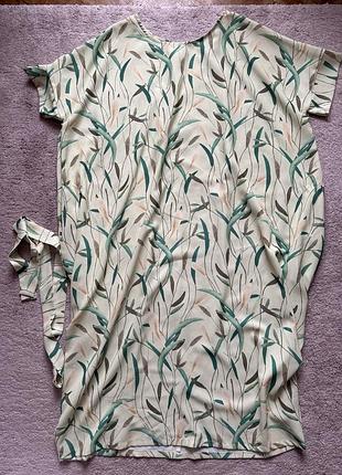 Плаття туніка сарафан one size на поясі