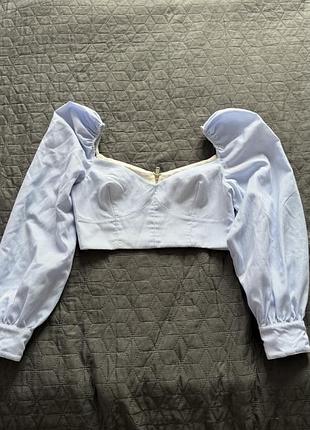 Топ жіночий gepur блакитний