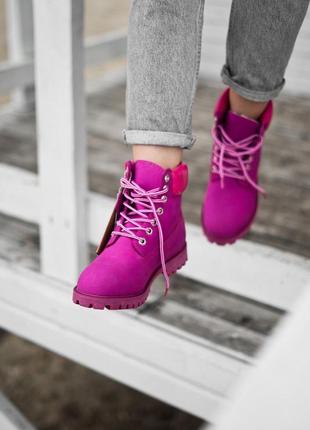 Женские зимние ботинки тимберленд с мехом, timberland3 фото