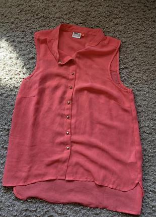 Рожева блуза