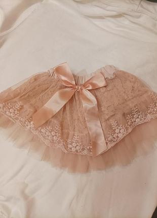 Фатиновая юбка на девочку