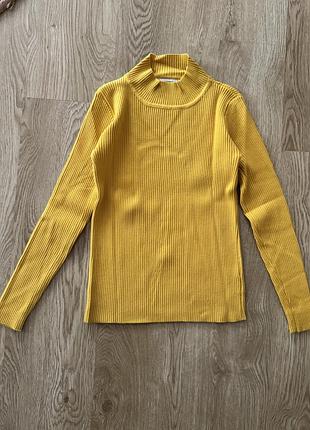 Гольф водолазка в рубчик с-м розмір