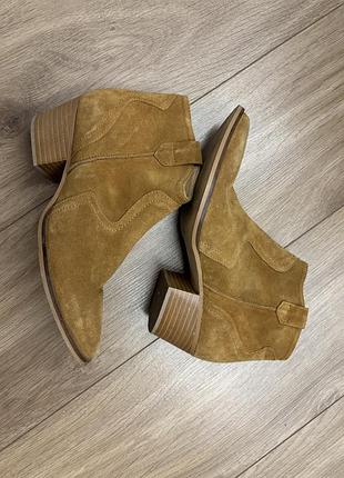 Черевики козаки gino rossi натуральна замша