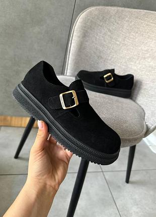 Черевики жіночі натуральна замша