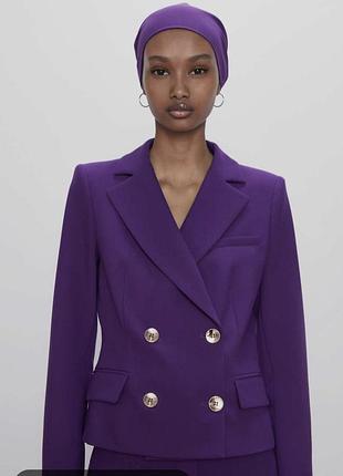 Двубортный жакет