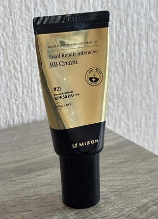 Mizon snail repair intensive bb cream spf50+ ра+++ вв-крем для обличчя