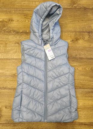 Жилетка primark размер xs новая голубого цвета