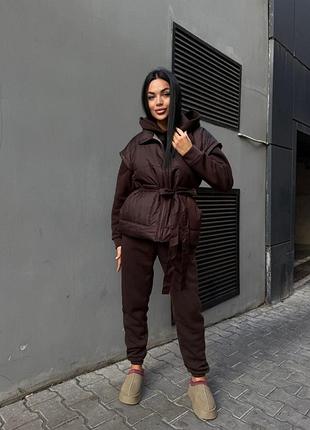 Костюм спорт тройка женский