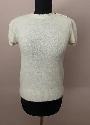 Футболка из шерсти и пуха которая polo ralph lauren