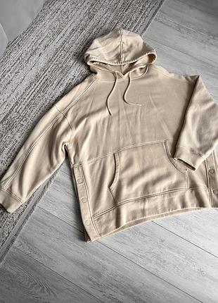 Худі беж оверсайз